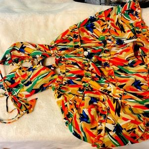 🧡💚💙Cute Dress 💙🧡❤️Beach//Summer dress 👗 Size M runs Small
